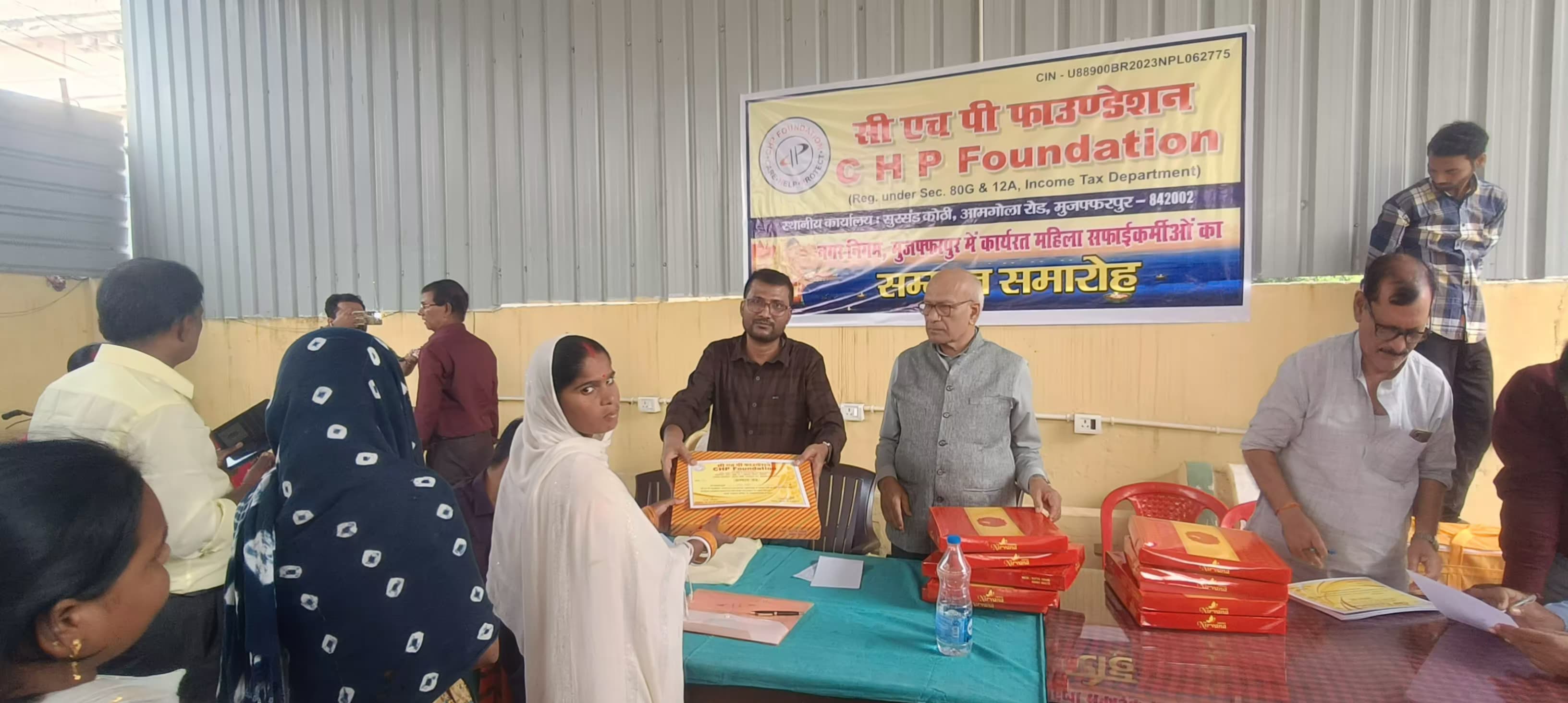 Charity Saree Distribution